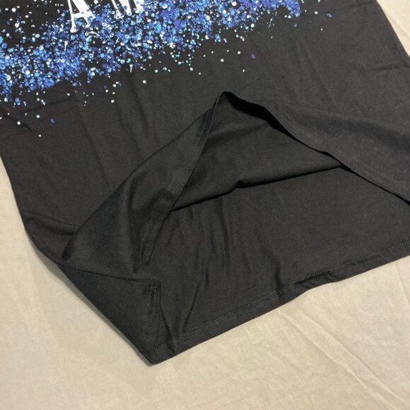 Black Amiri tee blue splatter - Picture 4 of 6